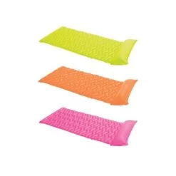 INTEX 58807 - Luftmatratze - Tote-n-Float Wave Mats, Mehrfarbig, 229 X 86 Cm