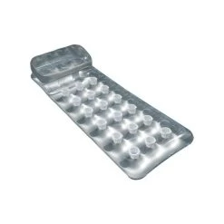 INTEX 58894EU - Luftmatratze - Suntanner 18-Pocket, Silber, 188 X 71 Cm