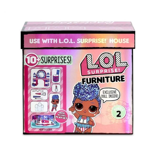 MGA 564942E7C - L.O.L. Surprise Möbel - Backstage Mit Independent Queen