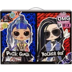 MGA 567288E7C - L.O.L. Surprise REMIX - Punk Grrrl & Rocker Boi, Doppelpack