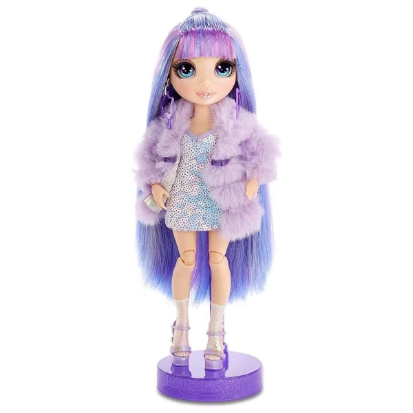 MGA 569602E7C - RAINBOW HIGH - Violet Willow – Violette Mode-Puppe Mit 2 Outfits – Bild 3