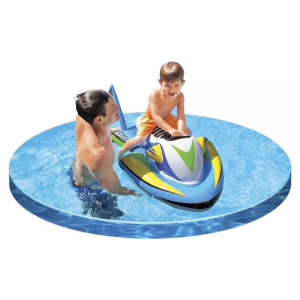 INTEX 57520NP - Aufblasbarer Jetski - Wave Rider Ride-On, 117x77 Cm – Bild 2