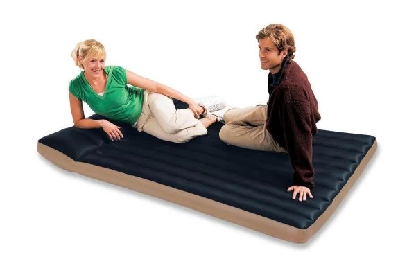 INTEX 68799 - Luftmatratze - Luftbett Gästebett Bett, 193x127x24cm – Bild 3