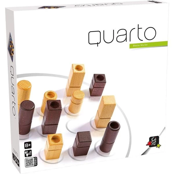 Smart Games GIGAMIC 100 - Holzspiel - Quarto