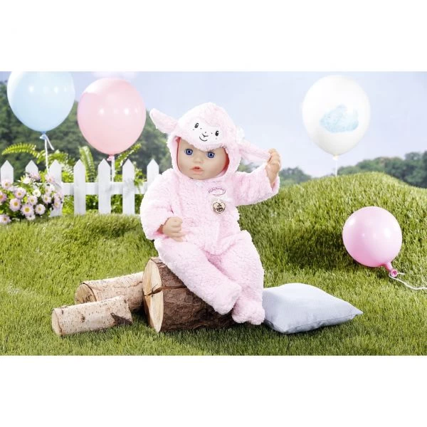 Zapf Creation 703588 - Baby Annabell® - Deluxe Schaf Overall, 43cm – Bild 3