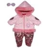 Zapf Creation 706077 - Baby Annabell® - Deluxe Schneeanzug Set, 43cm