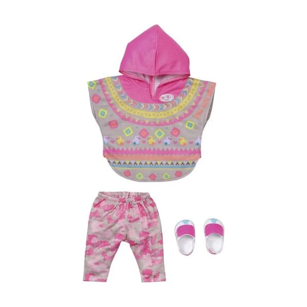 Zapf Creation 830161 - BABY Born® - Deluxe Trendy Poncho, 43cm