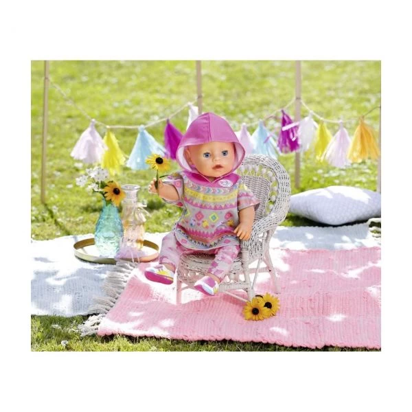 Zapf Creation 830161 - BABY Born® - Deluxe Trendy Poncho, 43cm – Bild 3