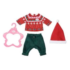 Zapf Creation 830291 - BABY Born® - Weihnachtsoutfit, 43cm