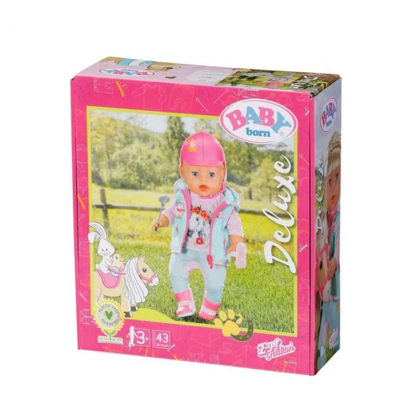 Zapf Creation 831175 - BABY Born® - Deluxe Reitoutfit, 43cm – Bild 2