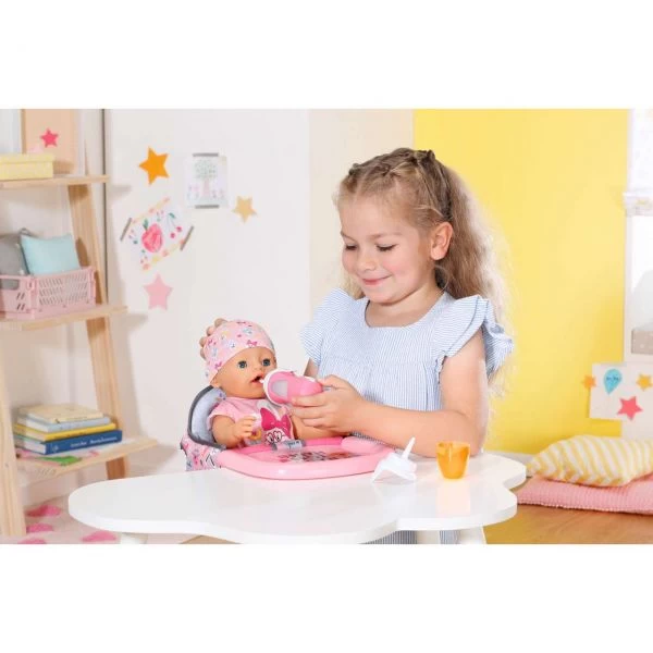 Zapf Creation 832493 - BABY Born® - Interactive Flasche Und Löffel, 43cm – Bild 3