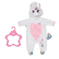 Zapf Creation 832936 - BABY Born® - Einhorn Kuschelanzug, 43cm