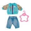 Zapf Creation 833599 - BABY Born® - Outfit Mit Jacke, 43cm