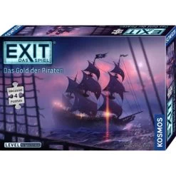 KOSMOS 683108 - EXIT - Spiel + Puzzle - Das Gold Der Piraten