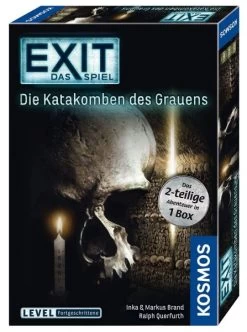KOSMOS 694289 - EXIT - Die Katakomben Des Grauens - 2-teiliges Spiel