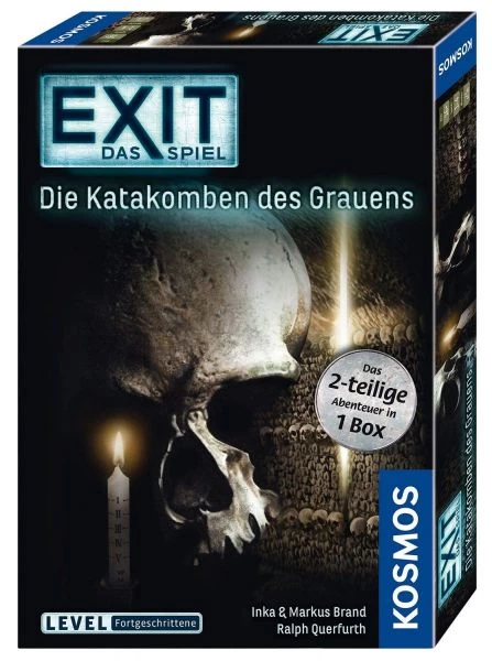 KOSMOS 694289 - EXIT - Die Katakomben Des Grauens - 2-teiliges Spiel