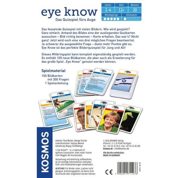 KOSMOS 711276 - Mitbringspiel - Eye Know – Bild 2