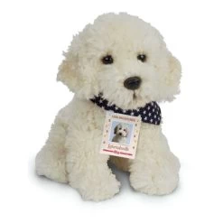 Teddy Hermann 919391 - Kuscheltier - Labradoodle Sitzend, 28cm