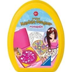 RAVENSBURGER 18108 - Mitbringspiel - Mandala-Designer Romantic, Ostern