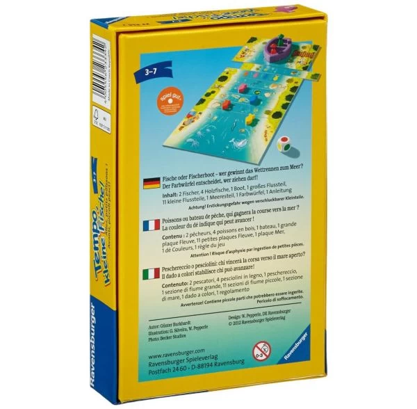 RAVENSBURGER 23334 - Mitbringspiel - Tempo, Kleine Fische – Bild 2