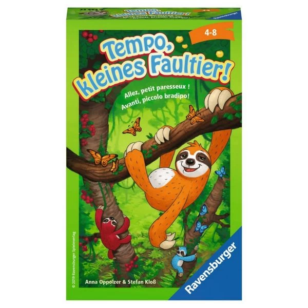 RAVENSBURGER 23463 - Mitbringspiel - Tempo, Kleines Faultier!