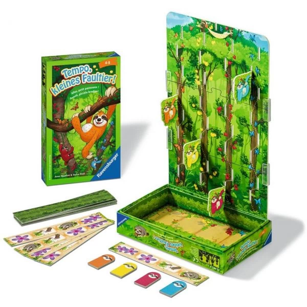 RAVENSBURGER 23463 - Mitbringspiel - Tempo, Kleines Faultier! – Bild 2