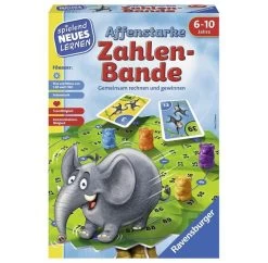RAVENSBURGER 24973 - Spielend Neues Lernen - Affenstarke Zahlenbande