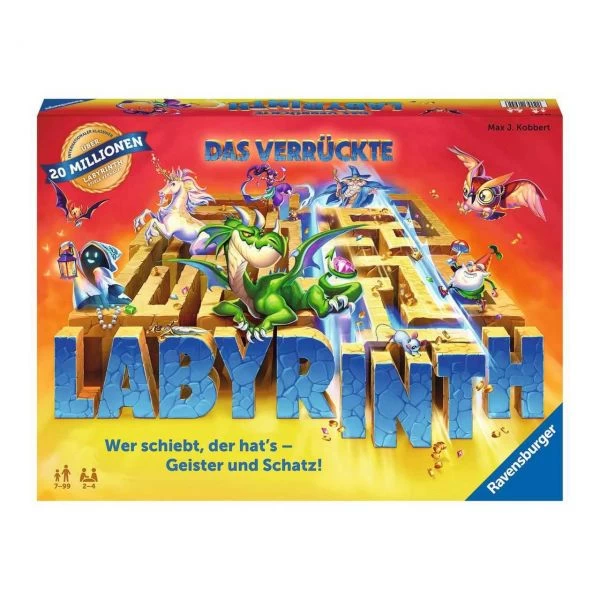 RAVENSBURGER 26955 - Familienspiel - Das Verrückte Labyrinth