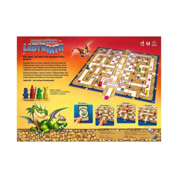 RAVENSBURGER 26955 - Familienspiel - Das Verrückte Labyrinth – Bild 2