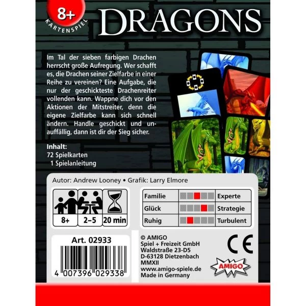 AMIGO 02933 - Kartenspiel - Dragons – Bild 2