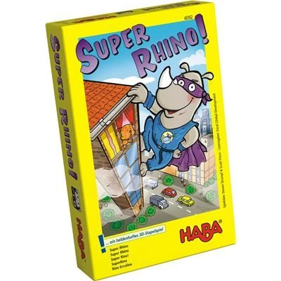 HABA 4092 - Mitbringspiel - Rhino Hero!