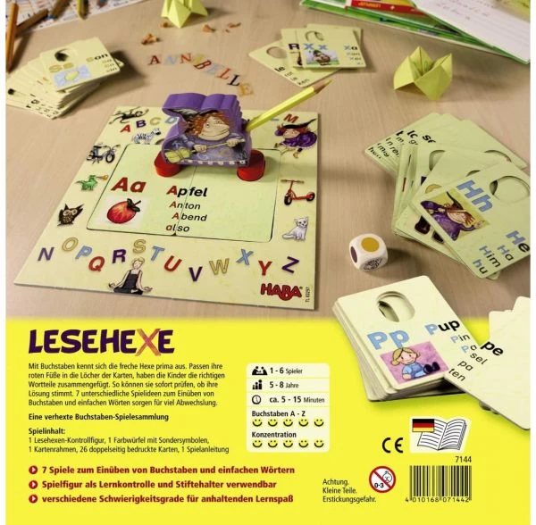 HABA 7144 - Lernspiel - Lesehexe – Bild 2