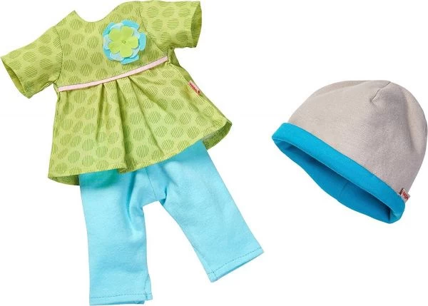 HABA 304584 - Kleiderset Wiesenzauber, Für 32 Cm Große Puppen