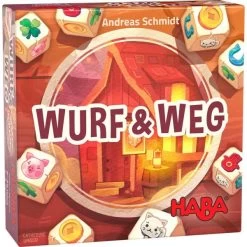 HABA 305292 - Familienspiel - Wurf & Weg