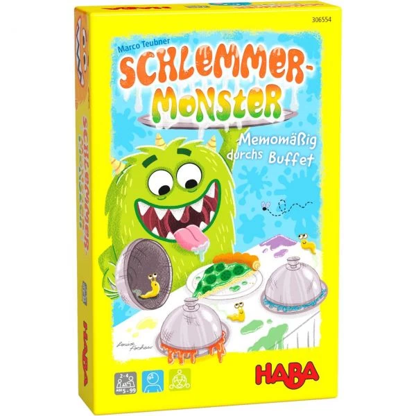 HABA 306554 - Kinderspiel - Schlemmermonster