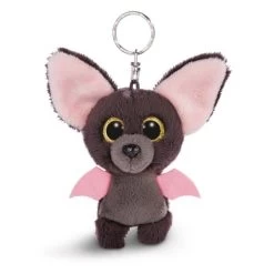 NICI 45540 - Glubschis Schlüsselanhänger - Fledermaus Baako, 9cm