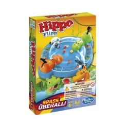 HASBRO B1001 - Kinderspiel - Hippo Flip Kompakt