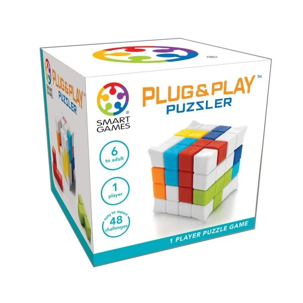 SMART GAMES 502 - Kompaktspiel - Plug & Play Puzzler