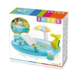 INTEX 57129NP - Spiellandschaft - Krokodil, 203 X 173 X 93 Cm