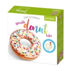INTEX 56263NP - Schwimmreifen - Donut Rainbow Sprinkle, 114 Cm