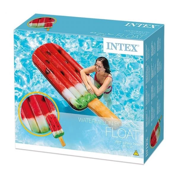 INTEX 58751EU - Luftmatratze - Eis Am Stiel, Melone, 191 X 76 Cm