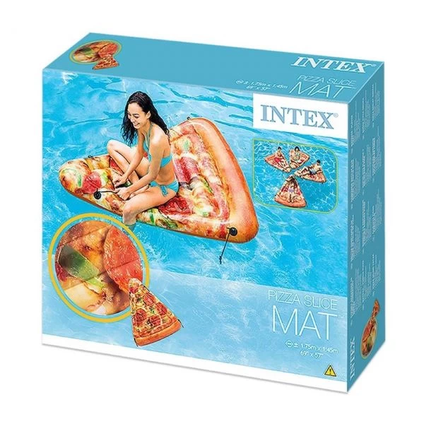 INTEX 58752EU - Luftmatratze - Pizza Slice, 175 X 145 Cm