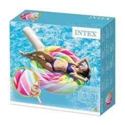 INTEX 58753EU - Luftmatratze - Lollipop Lutscher Matratze, 208 X 135 Cm