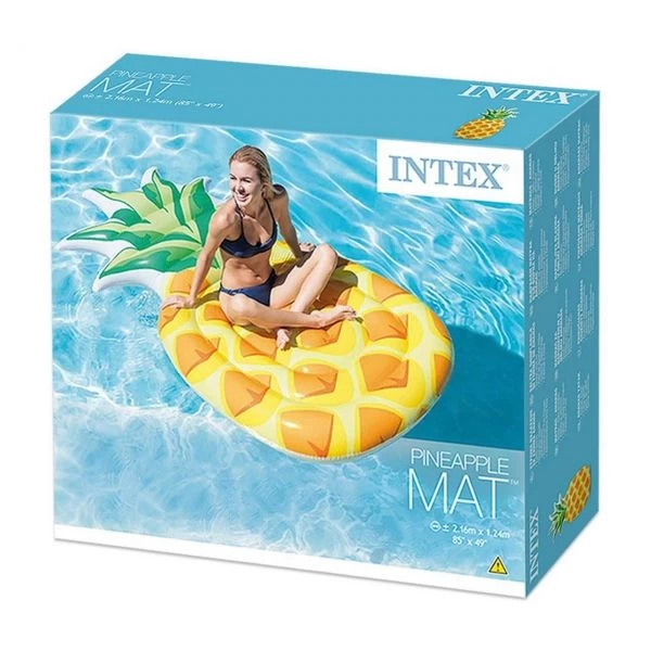 INTEX 58761EU - Luftmatratze - Ananas, 216 X 124 Cm