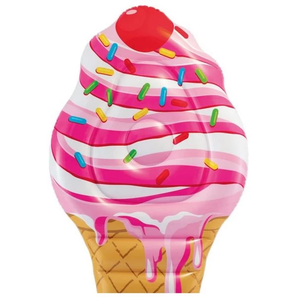 INTEX 58762EU - Luftmatratze - Eis Tüte Ice Cream, 224x107 Cm – Bild 2