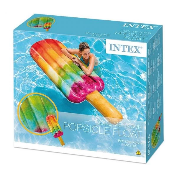INTEX 58766EU - Luftmatratze - Eis Am Stiel, 191 X 76 Cm