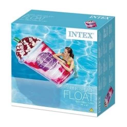 INTEX 58777EU - Luftmatratze - Berrypink Splash, 196 X 107 Cm