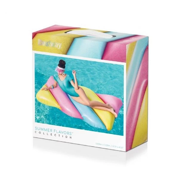 BESTWAY 43187 - Luftmatratze - Candy Lounge, 190 X 105 Cm