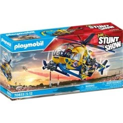 PLAYMOBIL 70833 - Air Stuntshow - Filmcrew-Helikopter