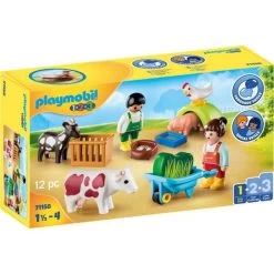 PLAYMOBIL 71158 - 1.2.3 - Spielspaß Auf Dem Bauernhof
